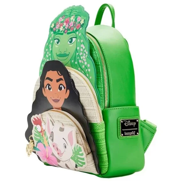 Loungefly Disney Moana And Friends Trio Mini Backpack NWT 